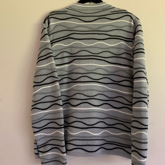 Coldwater Creek  Large cardigan zipper sweater. - Picture 3 of 5